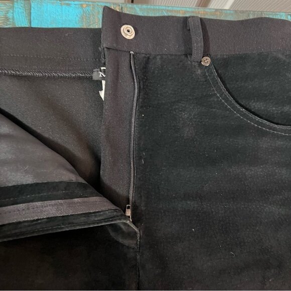 VINTAGE Mosskito Leather  High Rise Pants Size Medium - Picture 8 of 9